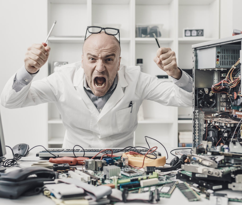 Warning Signs of Bad IT Support | DC the Computer Guy | DC The Computer Guy –Warning Signs of Bad IT Support grumpy techs