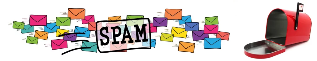 New Email Security Etiquette | DC the Computer Guy | New Email Security Etiquette Spam email heading for mailbox