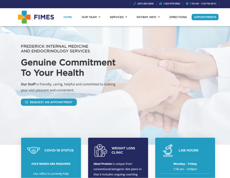 FIMES Website Design | Clark Computer Services | Clark Computer Services Website Design Services FIMES Home Page