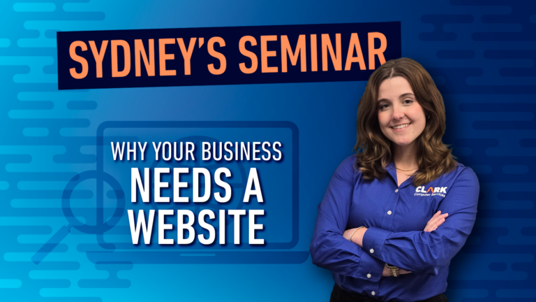 Why Your Smll Business Needs a Website Sydney's Seminar social title image