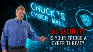 IoT Security (Internet of Things) | Chuck's Cyber Wall | IoT Security Social Media Logo Image