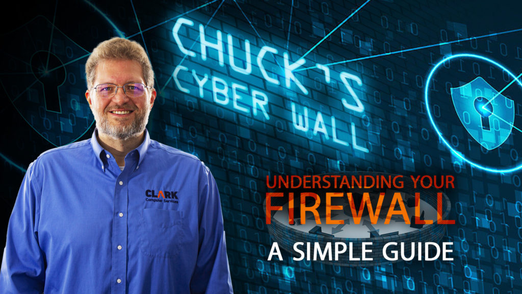 Firewall title card for Chuck's Cyber Wall