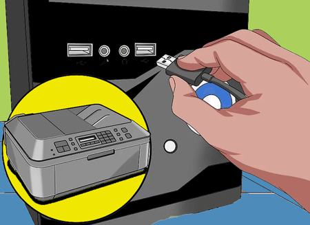 How to Fix Your Common Printer Problems | Sydney's Seminar | How to Fix Your Common Printer Problems | Sydney's Seminar | How to troubleshoot common printer problems diagram of connecting a printer.