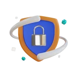 Cybersecurity Services icon image of a cybersecurity shield.