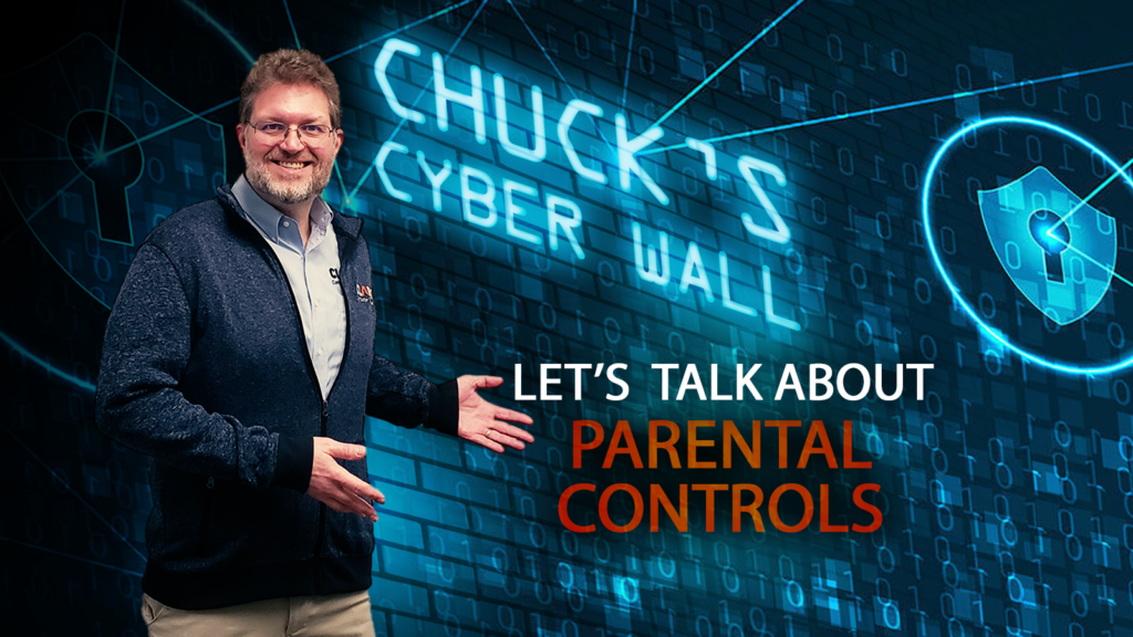 Chucks Cyber Wall - Parental Controls title card.