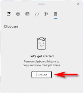 Clipboard history for Workflow Tools in Windows 11