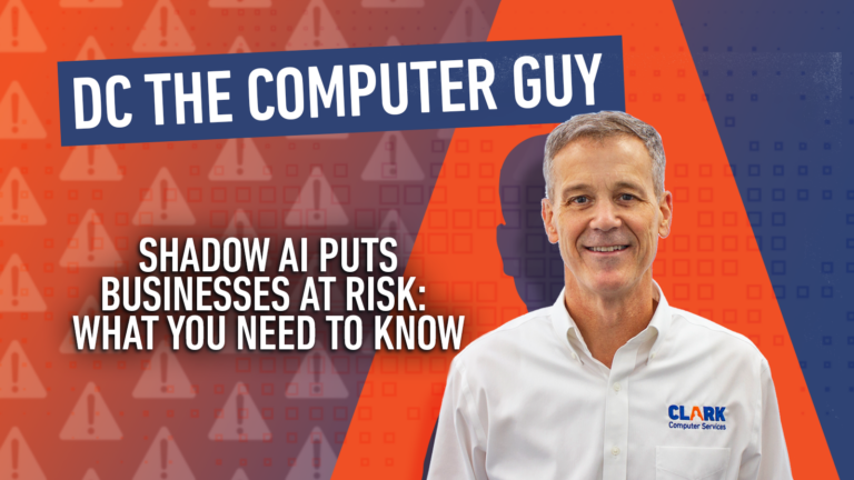 DC the Computer Guy discusses the risk of shadow AI to your business.