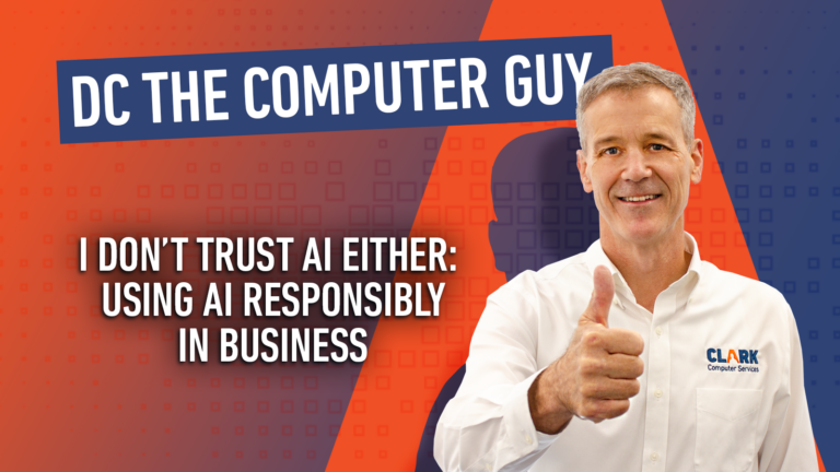 DC the Computer Guy: I Don't Trust AI Either title card.